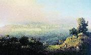 Maxim Nikiforovich Vorobiev View of Jerusalem Spain oil painting artist